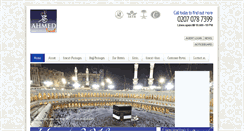 Desktop Screenshot of ahmed-travel.com